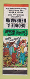 Matchbook Cover - George Herrmann Painting New Cumberland PA hillbilly
