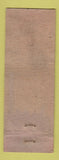 Matchbook Cover - Edwards Roofing Freeport IL WORN
