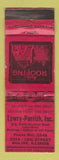 Matchbook Cover - Lowry Parrish Roofing Moline IL WEAR