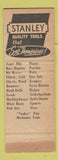 Matchbook Cover - Stanley Tools Moore Kemple Hardware Lafayette IN WEAR