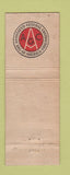Matchbook Cover - Dahlman Construction Builders Milwaukee WI WEAR