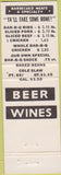 Matchbook Cover - bernice's BBQ Naples FL