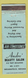 Matchbook Cover - Andre' Beauty Salon Indianapolis IN WORN