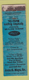Matchbook Cover - Spratley Rogers Ford Irvin D Mays Sr POOR