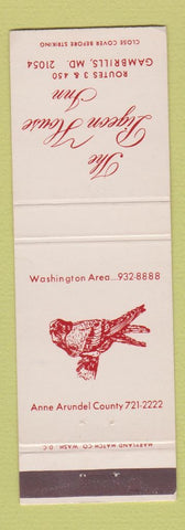 Matchbook Cover - Pigeon House Inn Gambrills MD