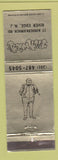 Matchbook Cover - Pickwick's River Edge NJ WEAR