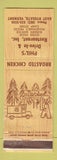 Matchbook Cover - Phil's Drive In Restaurant East Ryegate VT WORN