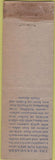 Matchbook Cover - John Wanamaker Restaurant New York City POOR