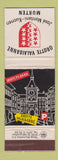 Matchbook Cover - Grotte Valaisanne Murten Switzerland