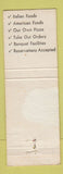 Matchbook Cover - Rosa's Cara Mia Lounge Italian Portsmouth NH WEAR
