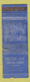 Matchbook Cover - Majestic Cafe Blythe CA WORN