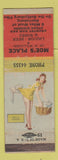 Matchbook Cover - Moe's Place Harrisburg? PA pinup