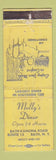 Matchbook Cover - Molly's Diner Bath NY WORN