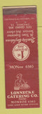 Matchbook Cover - Lonnecke Catering Chicago IL