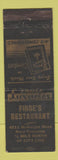 Matchbook Cover - Fibbe's Restaurant Ross Township PA