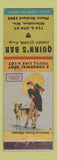 Matchbook Cover - Quinn's Bar Milwaukee WI pinup