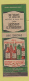 Matchbook Cover - Marshall's Grocery Easton PA WORN
