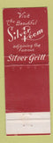 Matchbook Cover - Silver Grill Hotel Spokane WA