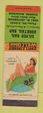 Matchbook Cover - Silver Rail Cocktail Bar Ecorse MI pinup WEAR