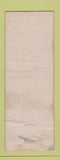Matchbook Cover - Herman's Bar River Rouge MI pinup WORN