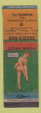 Matchbook Cover - Bubble Bar Reading PA pinup devil WEAR