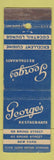 Matchbook Cover - George's Restaurants New York City