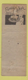 Matchbook Cover - Burns Deli Buffalo NY pinup WORN