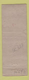 Matchbook Cover - Shell oil gas Jacques Matte Victoriaville QC WORN