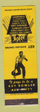 Matchbook Cover - Key Bowling Centers Brunswick Philadelphia PA Horsham WEAR