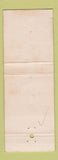 Matchbook Cover - JC John Collins Soda? WEAR