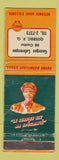 Matchbook Cover - Georges Labrecque Shell oil gas Quebec QC WORN