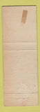 Matchbook Cover - Bill Boya's Bar Reading PA pinup WEAR