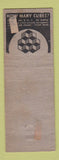 Matchbook Cover - Sportsman's Bar Milwaukee? WI pinup WORN