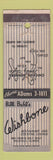 Matchbook Cover - Wishbone Restaurant Belleville IL