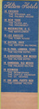 Matchbook Cover - Roosevelt Hotel New York City