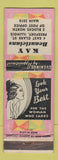 Matchbook Cover - Kay Beauty Salon Freeport IL WEAR