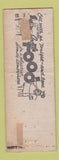 Matchbook Cover - Sho Boat Reading PA restaurant pinup WORN