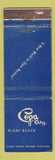 Matchbook Cover - Copa City Miami Beach FL WEAR