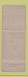 Matchbook Cover - Franklin Restaurant Assiniboia SK WORN