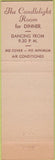 Matchbook Cover - Hotel Victoria New York City