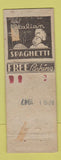 Matchbook Cover - Eleven Forty Nine Chicago? IL pinup WORN