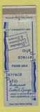 Matchbook Cover - Terrace Patio Restaurant Fort Lauderdale FL