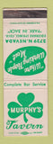 Matchbook Cover - Murphy's Tavern Colorado Springs WEAR