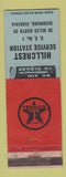 Matchbook Cover - Hillcrest Texaco oil gas Richmond VA WEAR