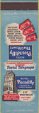 Matchbook Cover - Hotel Picadilly New York City