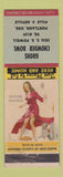Matchbook Cover - Grohs Cowder Bowl Portland OR pinup
