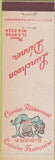 Matchbook Cover - Caviar Restaurant New York City