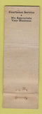 Matchbook Cover - Beldin's Texaco oil gas WEAR