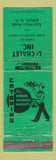 Matchbook Cover - Le Chalet Inc Berlin NH WEAR