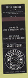 Matchbook Cover - Charlie's on the Hill Lake Seafood  Omaha NE Kansas City MO